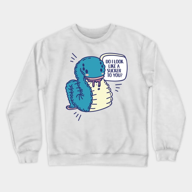 Leech design Crewneck Sweatshirt by SPIRIMAL